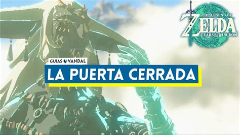 la puerta cerrada zelda